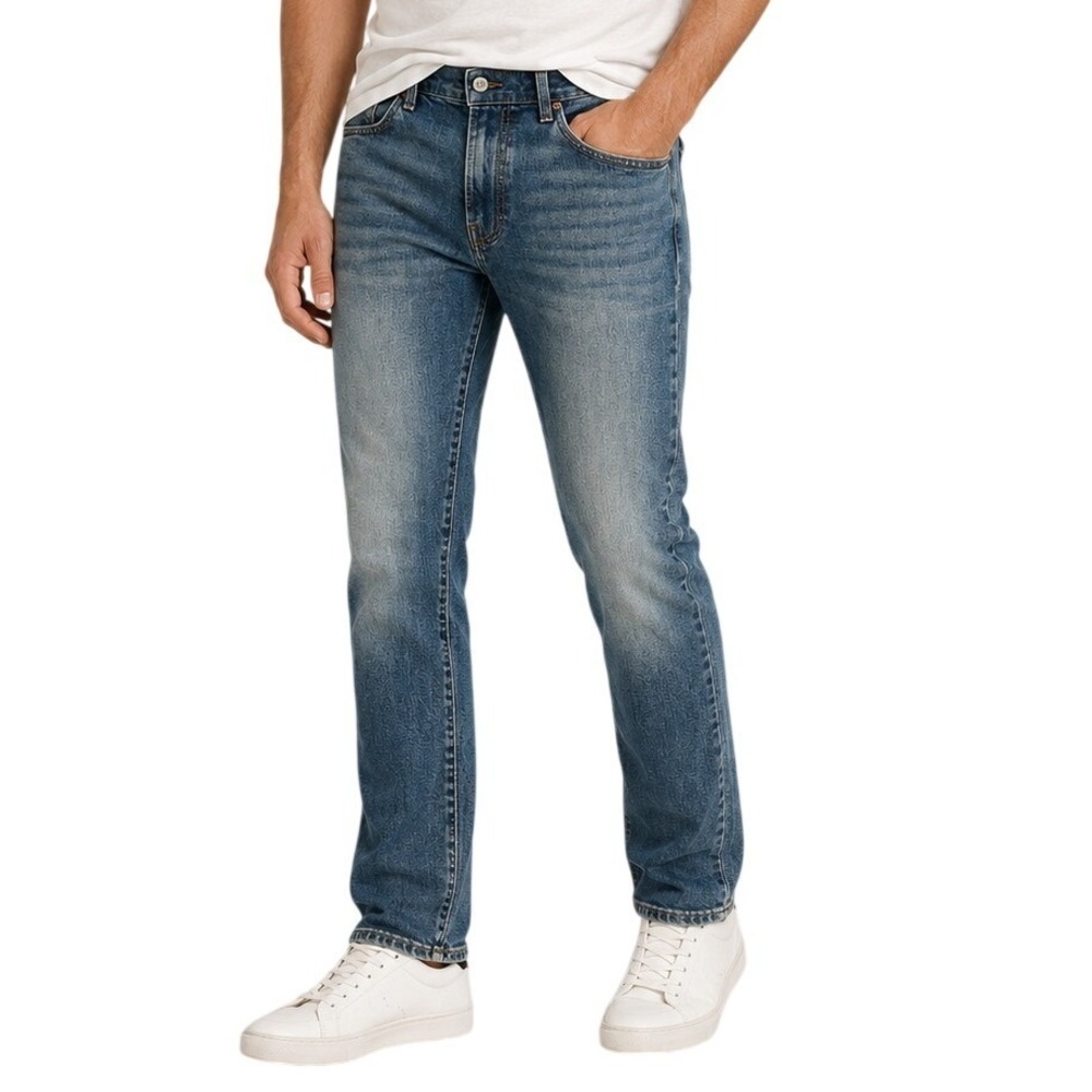 Lucky Brand 410 Medium Wash Blue Athletic Slim Denim Jeans Men's 32x32